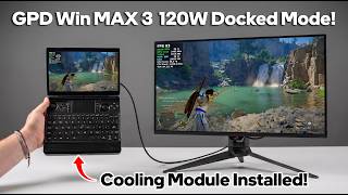 Обложка видео: The GPD Win Max 3 Cooling Module Changes Everything! 1440p Desktop Mode