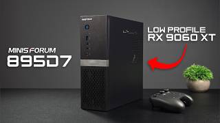 Обложка видео: MINISFORUM 895D7 Hands On First Look! Low Profile RX 9060XT + 16 Cores