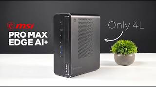 Обложка видео: MSI Pro Max Edge AI+ First Look, They Put Put 96GB of VRAM in a Mini PC!