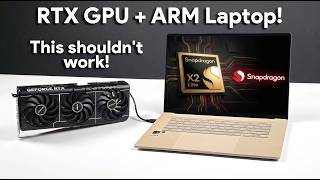 Обложка видео: NVIDIA RTX on Snapdragon laptops Actually Works Now!